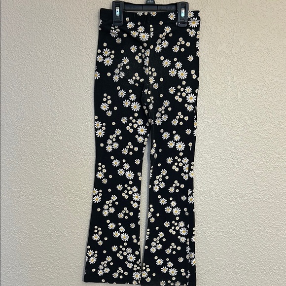 Floral Black Girls Pants - Picture 6 of 14